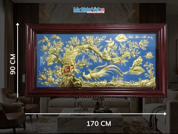 Tranh đồng Vinh Hoa Phú Quý (HĐ)