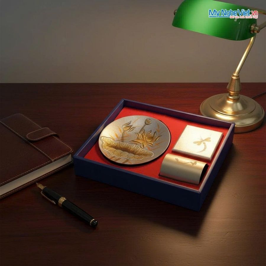 Bộ Quà Tặng Tết Hồn Việt Khai Xuân