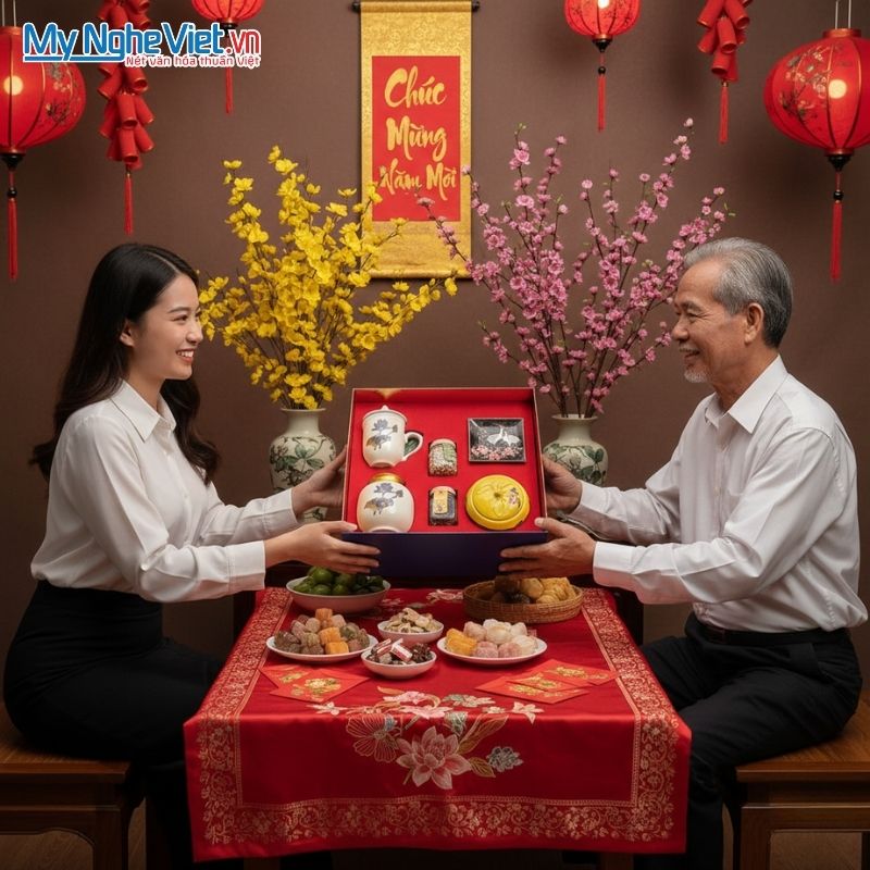 Bộ Quà Tặng Tết Hương Sen Phúc Quý