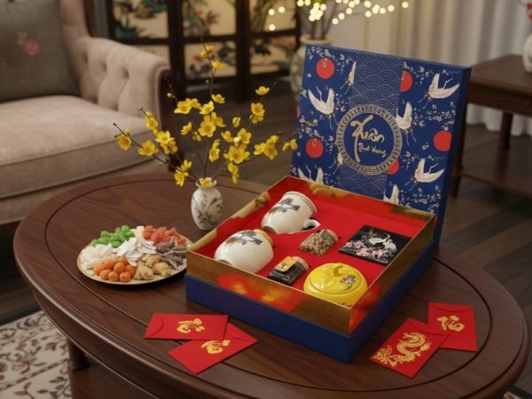 Bộ Quà Tặng Tết Hương Sen Phúc Quý
