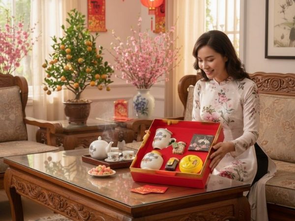 Bộ Quà Tặng Tết Hương Sen Phúc Quý
