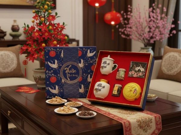 Bộ Quà Tặng Tết Hương Sen Phúc Quý