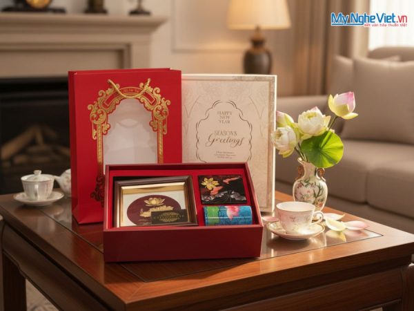 Bộ Quà Tặng Tết Liên Hoa Phú Quý