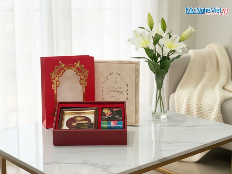 Bộ Quà Tặng Tết Liên Hoa Phú Quý