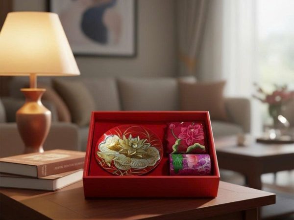 Bộ Quà Tặng Tết Sắc Sen Duyên Dáng