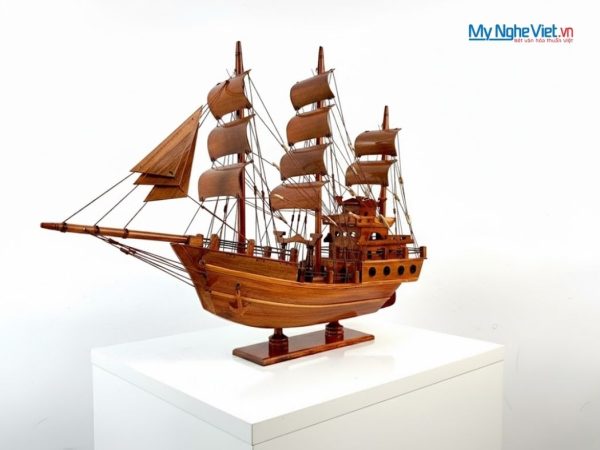 Mô Hình Tàu Thuyền Thái Lan gỗ tràm