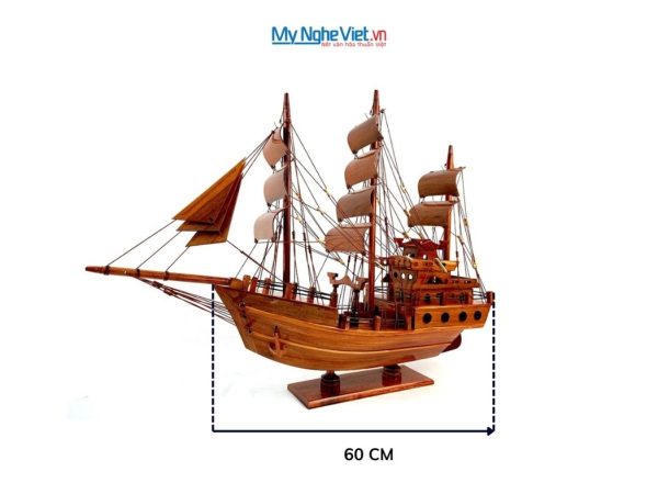 Mô Hình Tàu Thuyền Thái Lan gỗ tràm