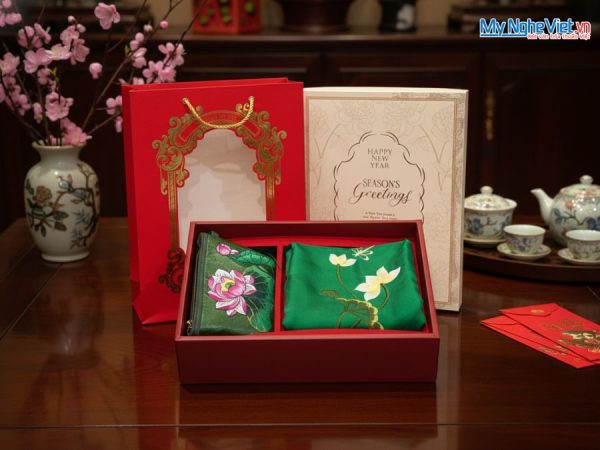 Bộ Quà Tặng Tết Hương Sen Bản Sắc