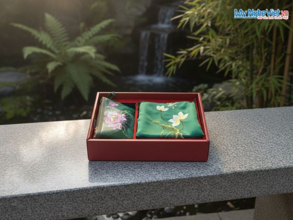 Bộ Quà Tặng Tết Hương Sen Bản Sắc