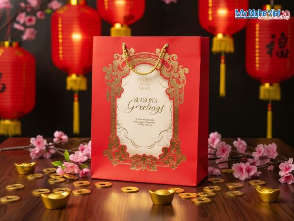 Hộp quà tặng Tết