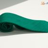 Cà vạt lụa đũi cao cấp màu xanh lá