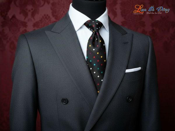 Cà vạt lụa tơ tằm họa tiết ô vuông nhiều màu