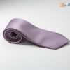 Cà vạt lụa tơ tằm trơn màu hồng