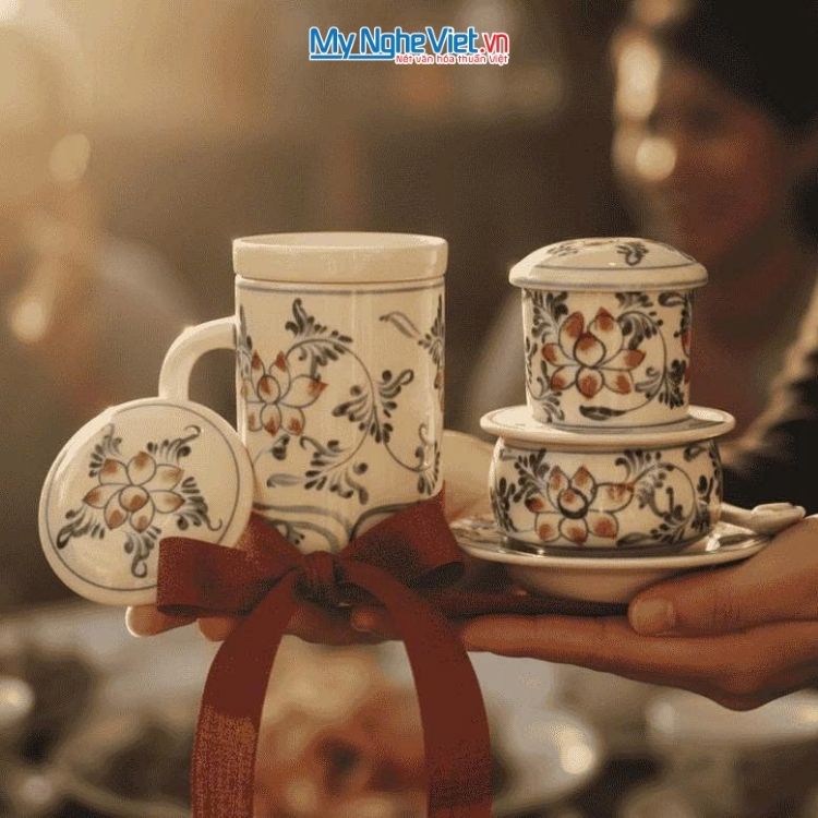 Combo Ly lọc trà & Phin Coffee - Quà tặng đại hội 2026