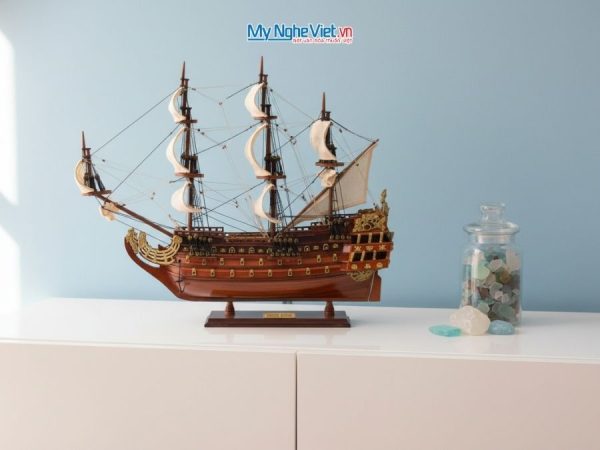 Mô Hình Tàu Chiến Cổ Le Soleil Royal