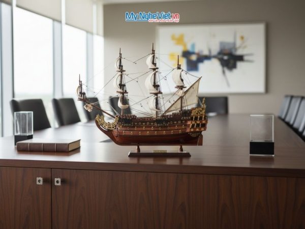 Mô Hình Tàu Chiến Cổ Le Soleil Royal