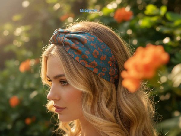 Băng đô cài tóc lụa Hà Đông nhiều mẫu