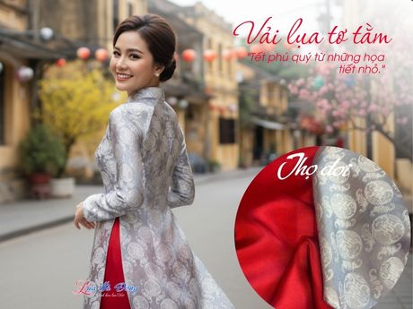 Vải Lụa Thọ Dơi Tròn Xám Ghi LHD33-7