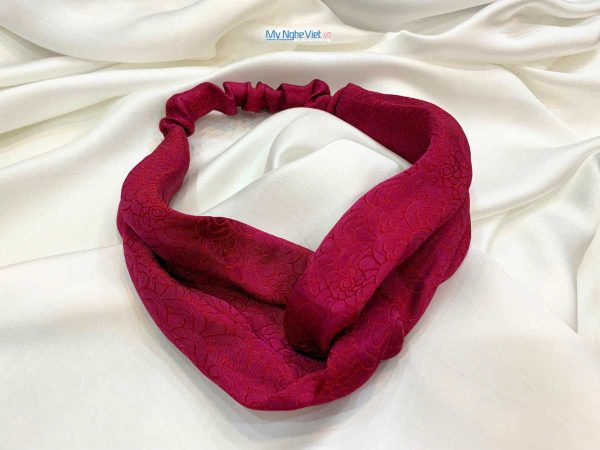 Băng đô cài tóc lụa Hà Đông nhiều mẫu