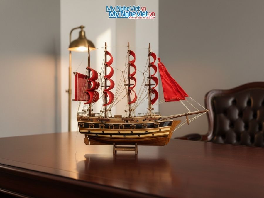 Mô hình thuyền Jylland Quà mừng tân gia cho Người thân và Bạn bè
