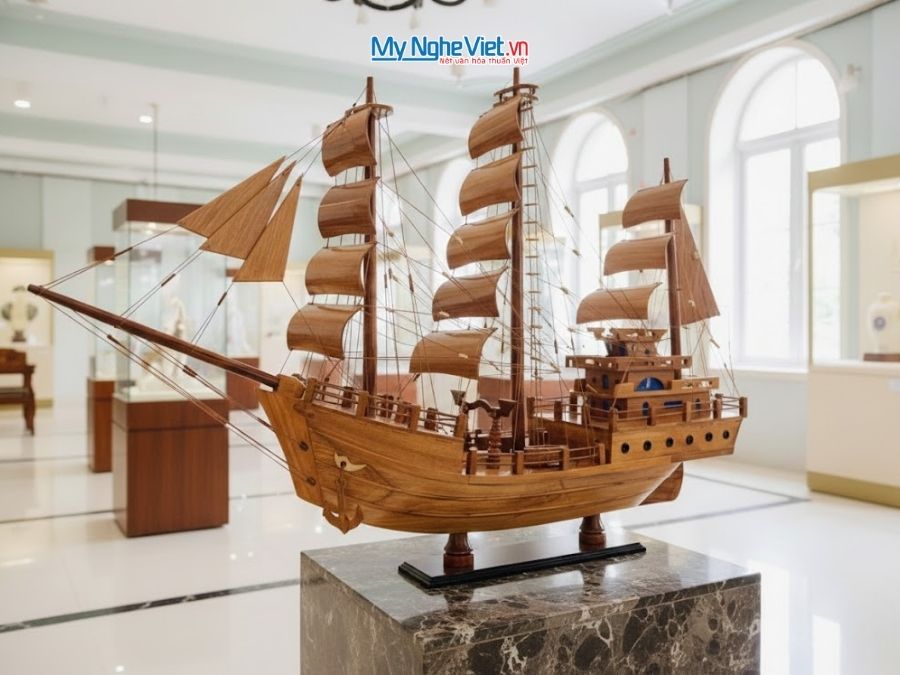 Mô hình thuyền Thái Lan quà mừng tân gia Đối tác