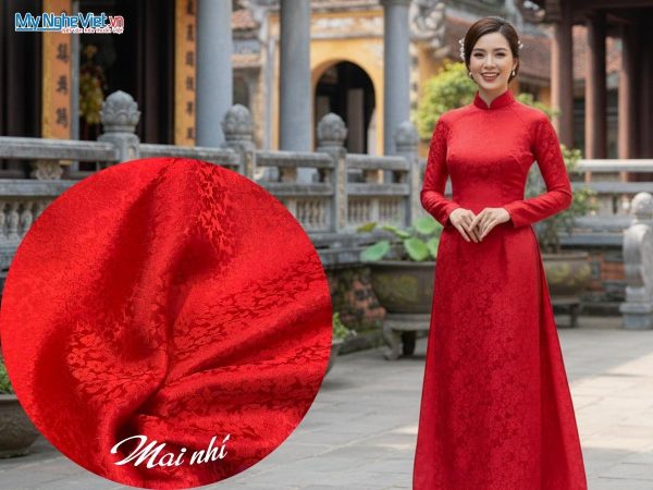 Vải lụa tơ tằm Hà Đông may áo dài