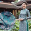 Vải lụa tơ tằm Hà Đông may áo dài