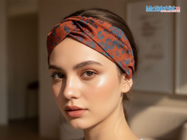 Bộ quà tặng băng đô lụa