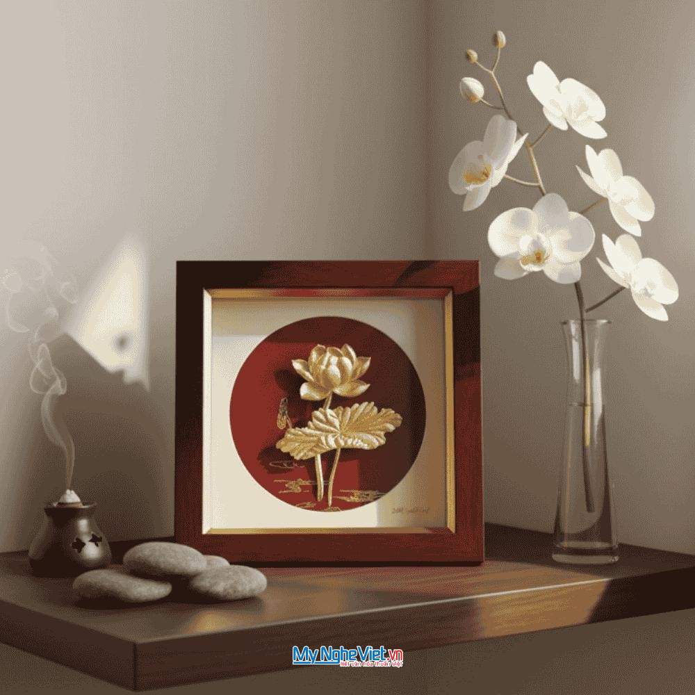 Set quà tặng cao cấp VVIP - SET02 - Sen đỏ thịnh vượng - Ảnh 3