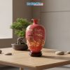 Bình hút tài lộc men vân đá cao cấp