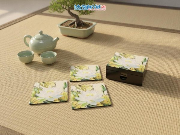 Combo quà tặng hoa sen Việt Nam - Quà tặng sếp, đối tác, khách hàng VIP