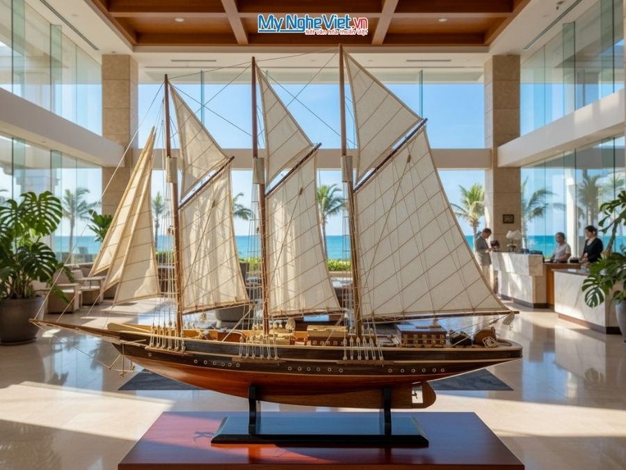 Mô Hình Tàu Thuyền Atlantic