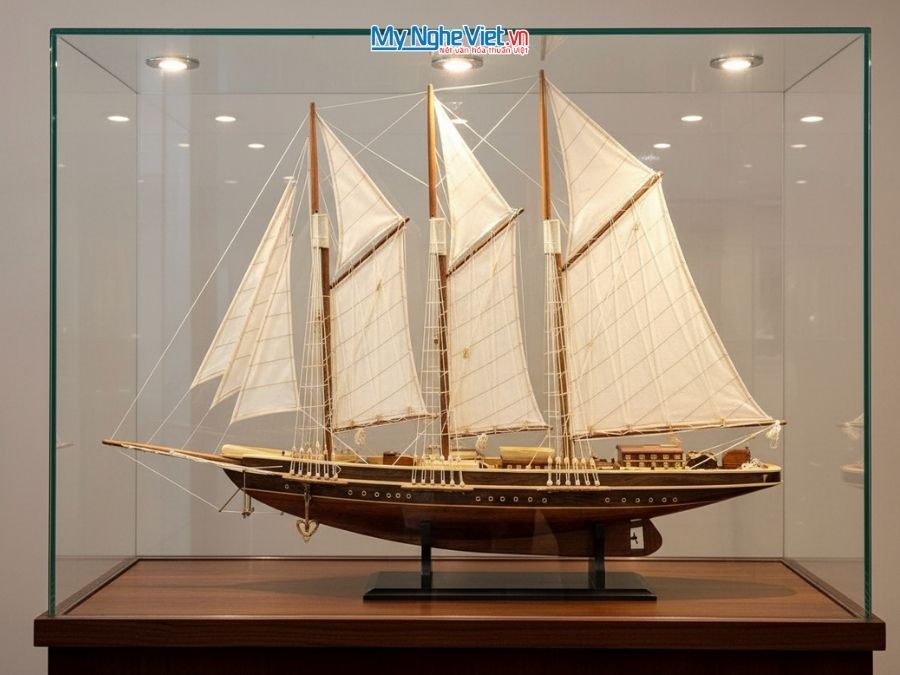 Mô Hình Tàu Thuyền Atlantic