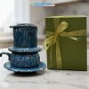 Phin cà phê men hỏa biến gốm sứ cao cấp