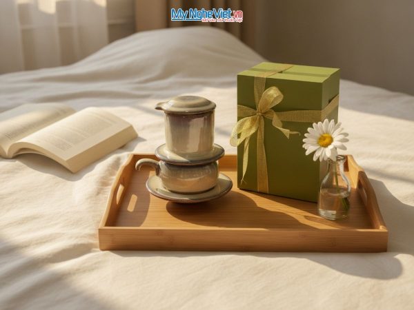 Phin cà phê gốm sứ men hỏa biến cao cấp