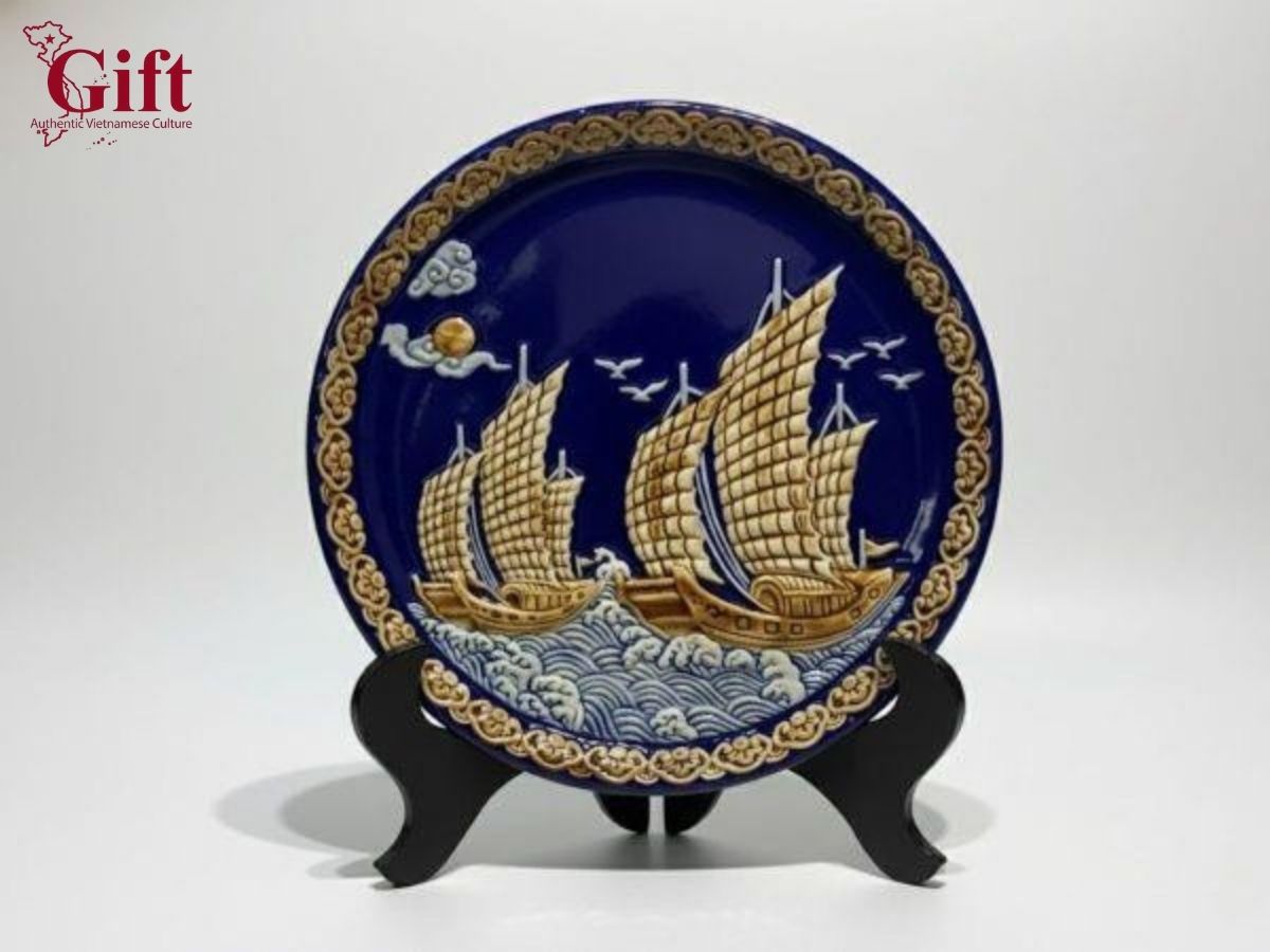 Tranh đĩa gốm - Quà tặng doanh nghiệp gốm sứ cao cấp
