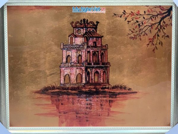 Tranh Sơn Mài Vẽ Hồ Gươm