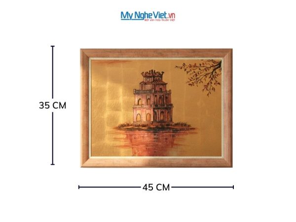 Tranh Sơn Mài Vẽ Hồ Gươm