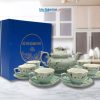Bộ bình trà men vân đá gốm sứ cao cấp