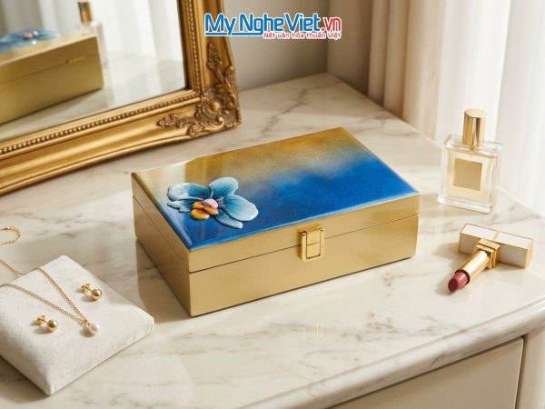 Hộp đựng trang sức sơn mài