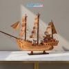 Mô Hình Thuyền Buồm Thái Lan Gỗ Hương