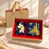 Set quà tặng hộp sơn mài và khăn lụa