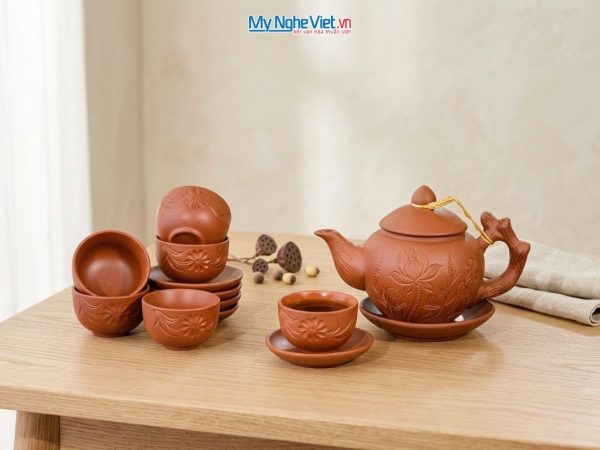 Bộ bình trà tử sa