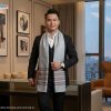 Khăn choàng cổ lụa tơ tằm nam tằm xe