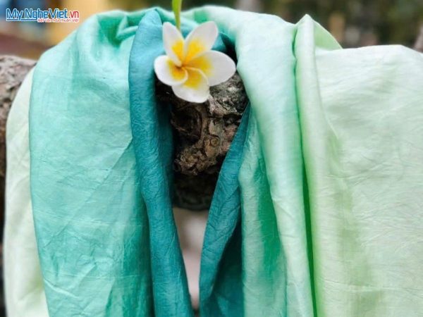 Khăn lụa tơ tằm loang