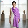 Khăn choàng lụa tơ tằm vân cổ Hà Đông cao cấp