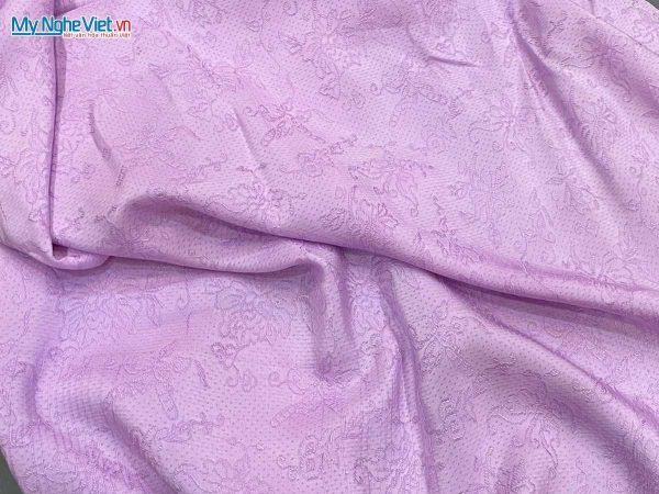Khăn choàng lụa tơ tằm vân cổ Hà Đông cao cấp