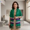 Khăn choàng cổ lụa trống đồng văn miếu quốc tử giám