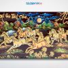 Tranh Mã Đáo Thành Công Đắp Nổi Phù Điêu