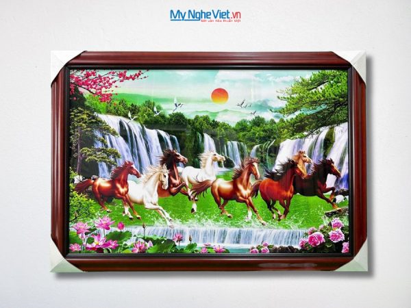 Tranh Sơn Mài Mã Đáo Thành Công